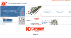 Desktop Screenshot of kalingacable.com